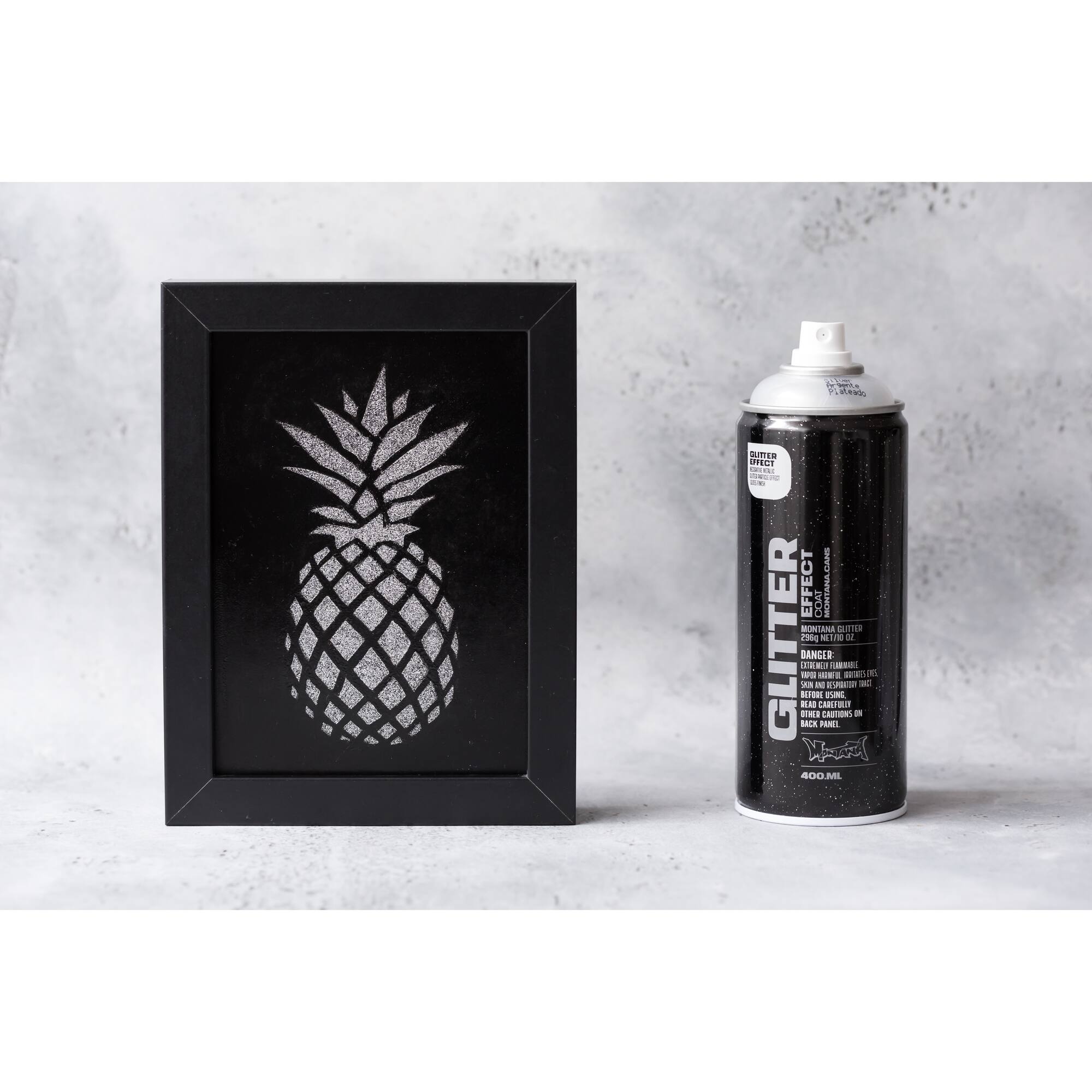 Montana™ Glitter Effect Silver Glitter Coat Spray